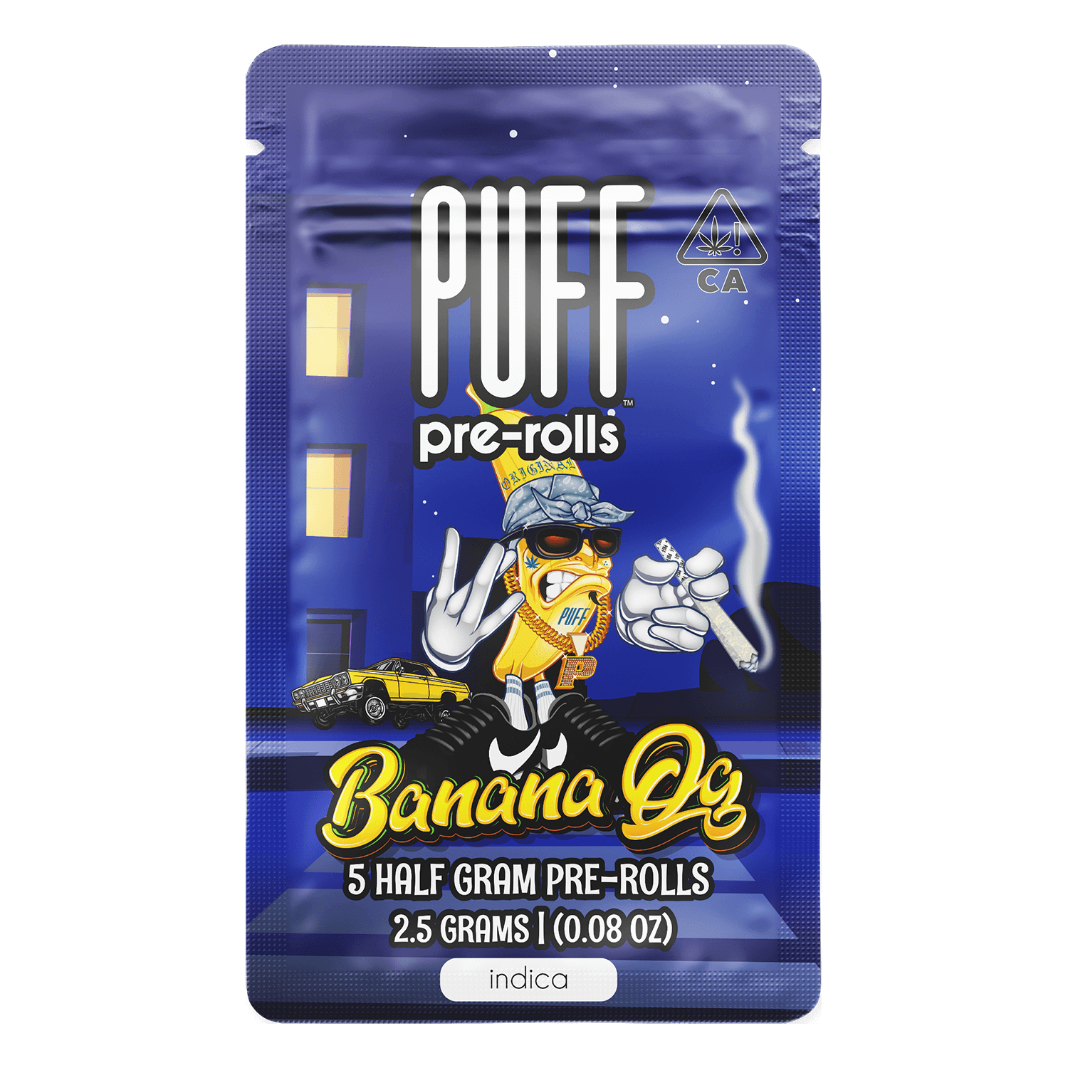 Banana OG - Indica - 5 Pack [2.5g]