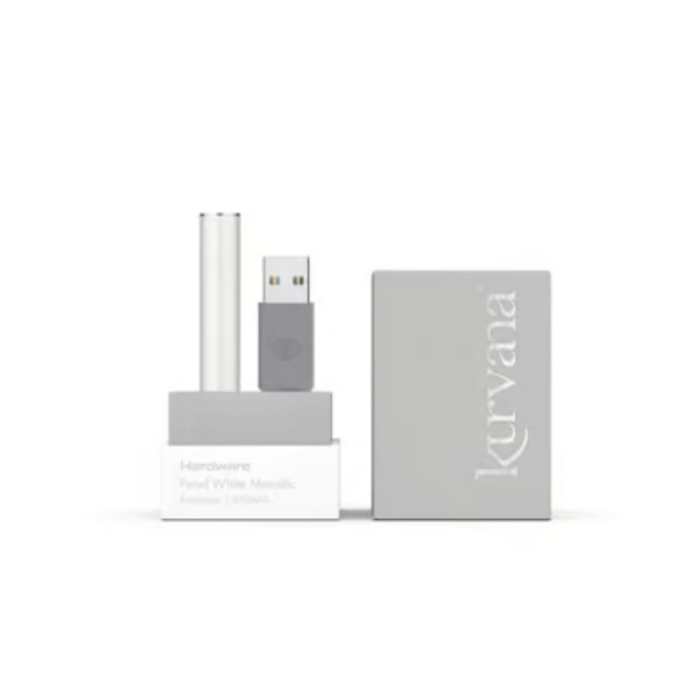 Kurvana Hardware - Buttonless Battery - Pearl White Metallic