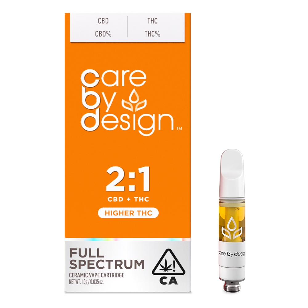 2:1 Vape Cartridge, 1 gram