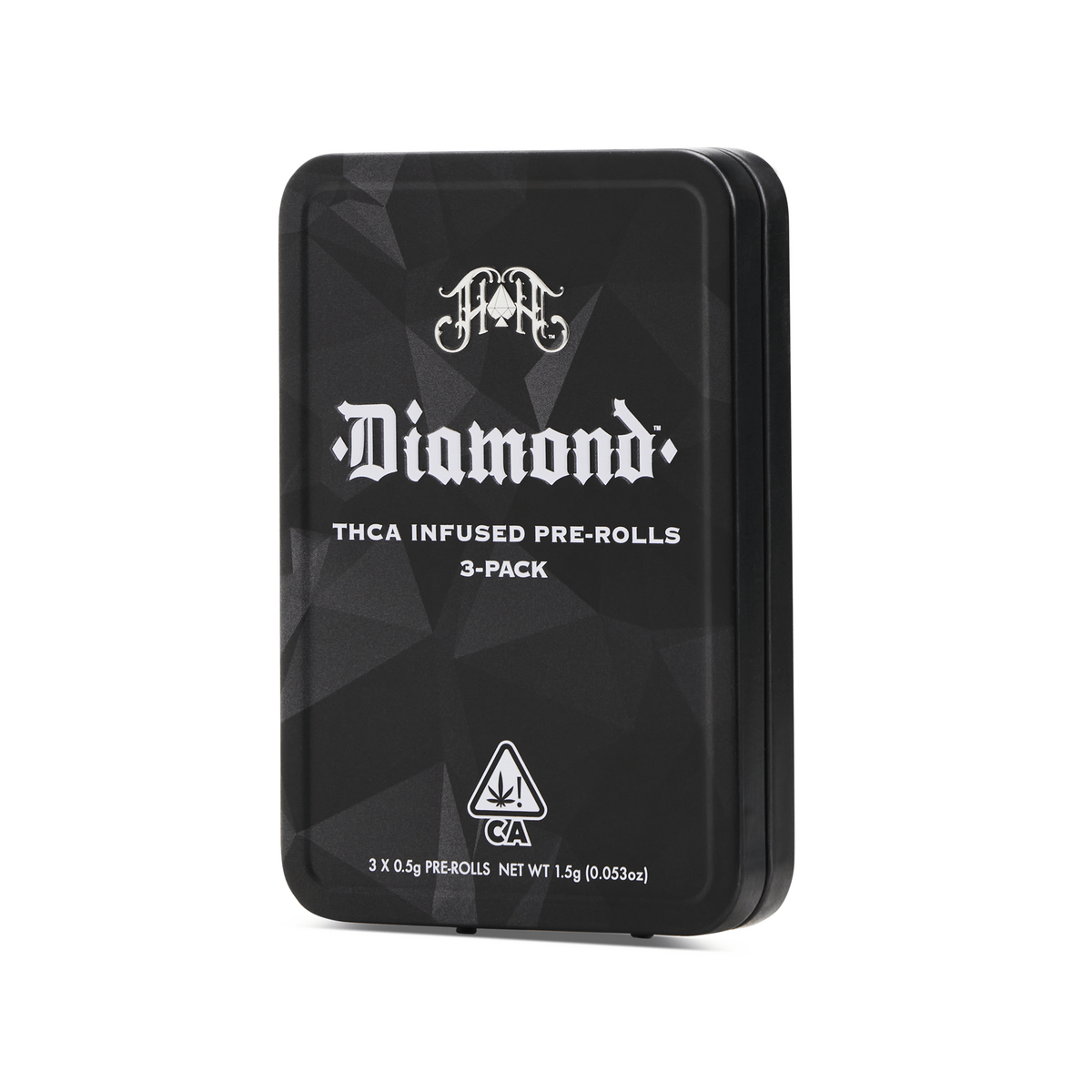 Purple Z | Indica - Diamond THCA-Infused Pre-Rolls - 1.5G Three-Pack