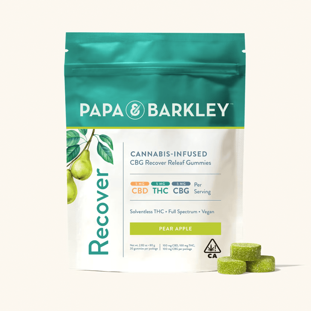 Pear Apple Recovery [20pk] (100mg CBD/100mg THC/100mg CBG)