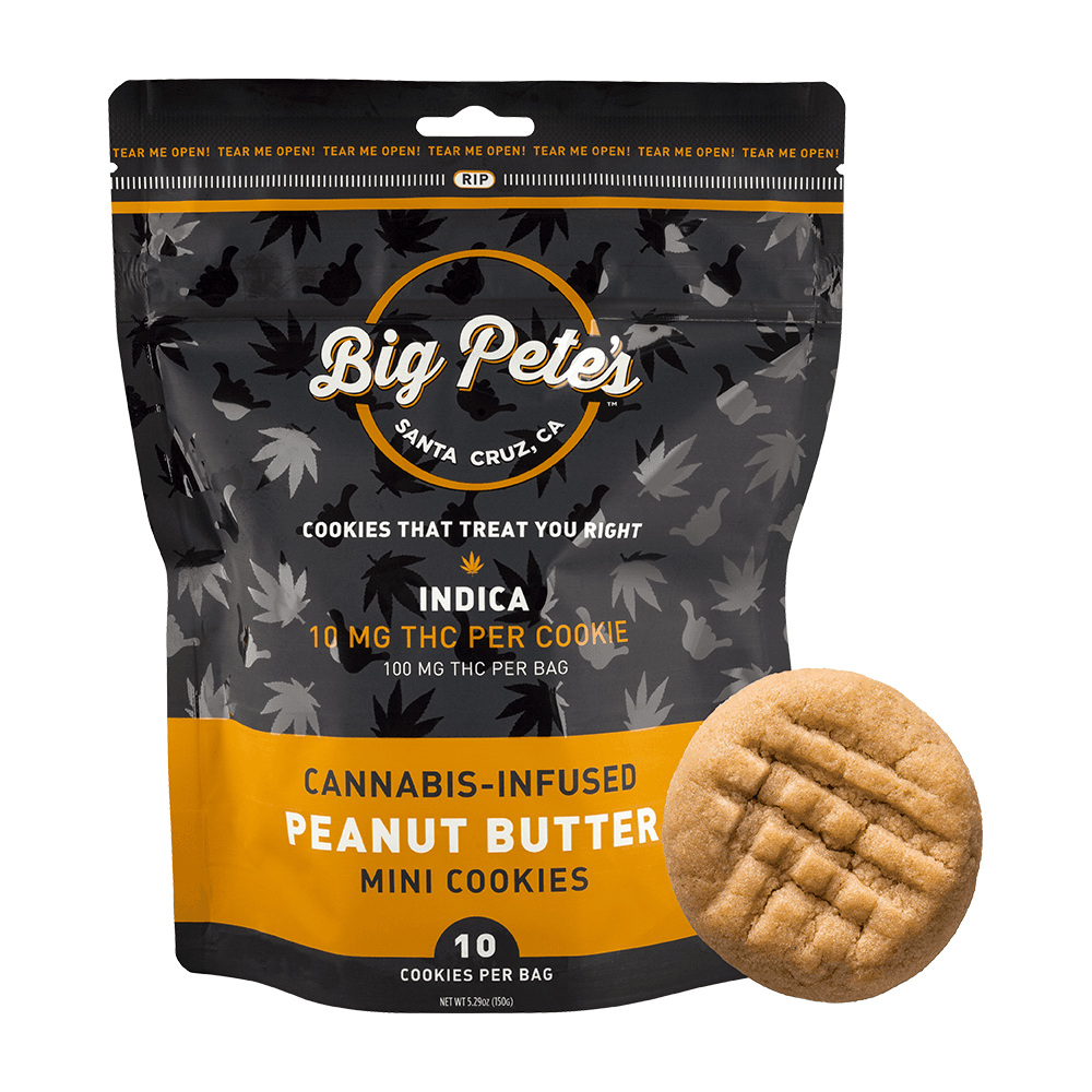 Peanut Butter - Indica [10pk] (100mg)