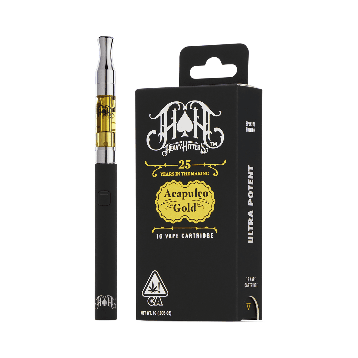 Acapulco Gold HH 25 - Limited Edition Ultra 1g Cartridge