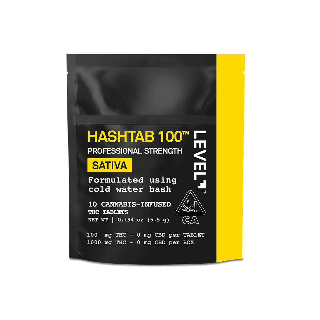 HASHTAB 100 Sativa [10pk] (1000mg)