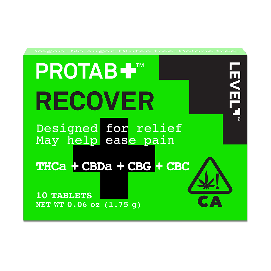 PROTAB+ RECOVER [10pk] (100mg THCa/100mg CBDa/50mg CBG/30mg CBC)