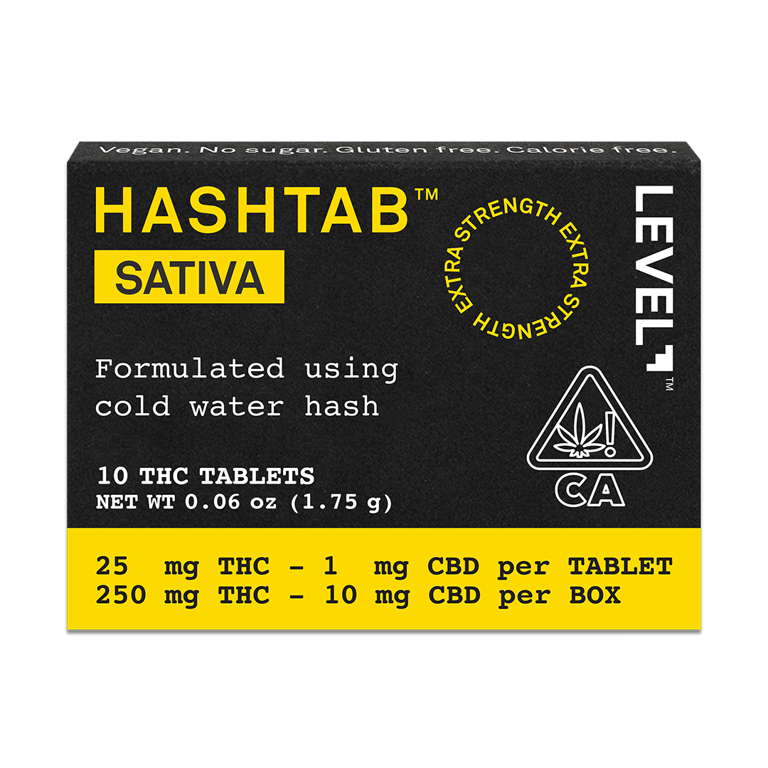 HASHTAB Sativa [10pk] (250mg)